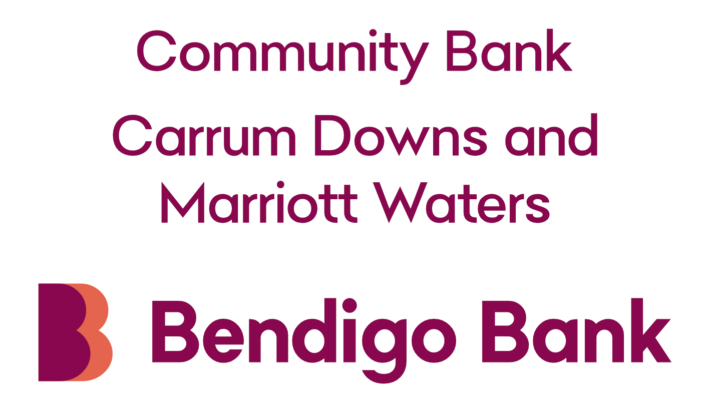 Bendigo Bank Carrum Downs and Marriott Waters logo