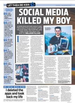 Social Media Killed my boy