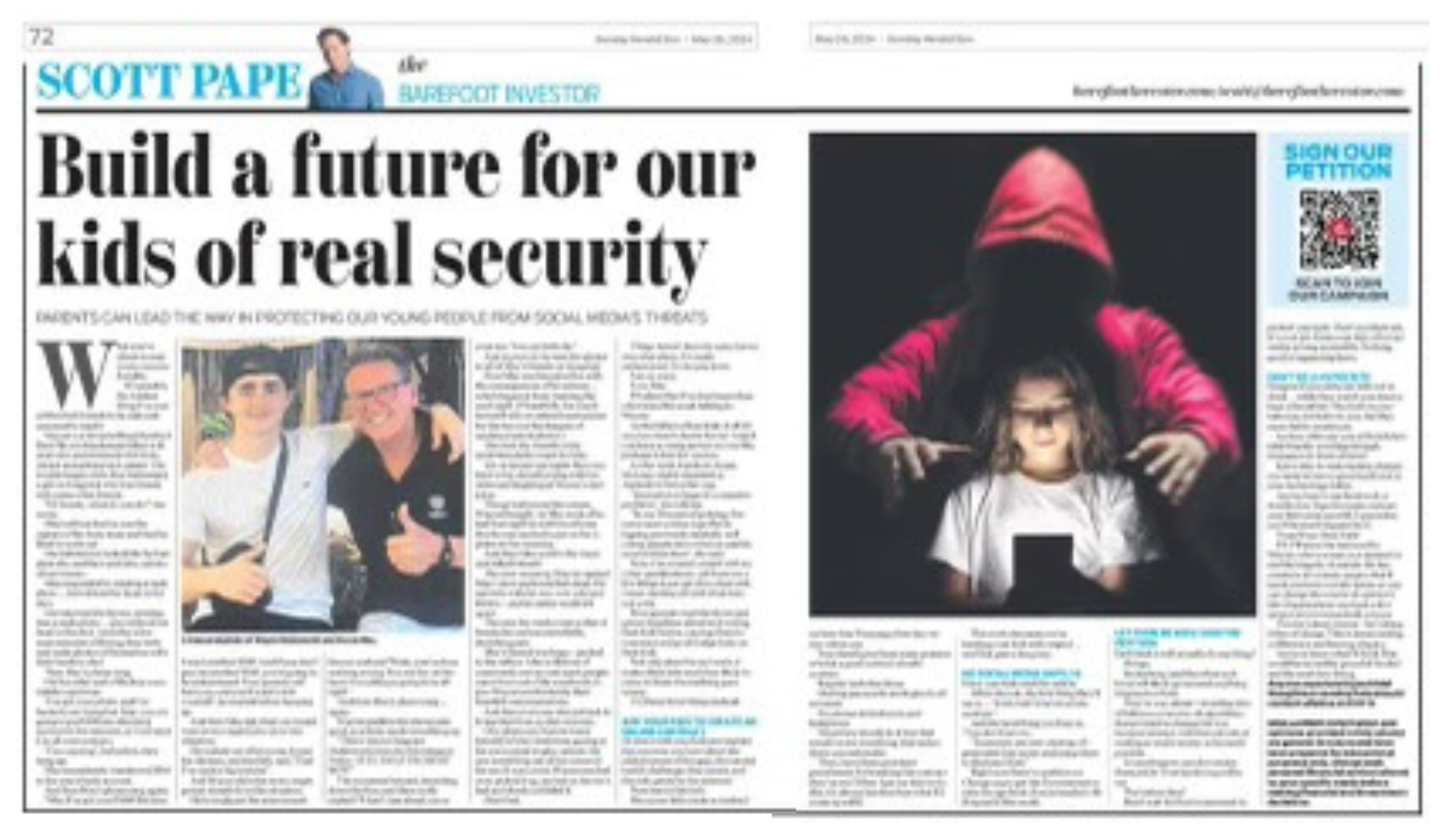 Build a future for our kids of real security