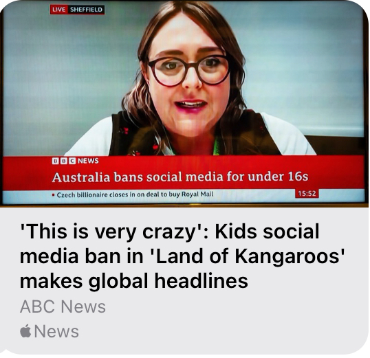 ‘This is very crazy’: Kids social media ban in ‘Land Down Under’